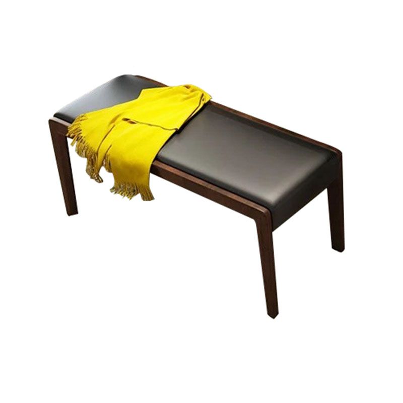 Mid-Century Modern Bench Wooden Seating Bench with Cushioned Clearhalo 'Benches' 'Chairs & Seating' 'furn' 'furn_benches' 'Furniture' 'Living Room Furniture' 1200x1200_3ebc8562-095e-42a4-a6ba-b62de7e2f593