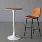 Industrial Style Bar-stool PU Leather Counter Bar Stool with Metal Legs for Kitchen Clearhalo 'Bar Furniture' 'Bar Stools' 'bar_stools' 'furn' 'furn_bar_stools' 'Furniture' 'furniture_bar_stools' 'Kitchen & Dining Furniture' 1200x1200_3ebd08f9-c176-473c-98a7-adcd371e16f7
