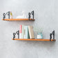 Closed Back Bookshelf Glam Style Wall Mounted Bookcase for Office Home Study Room Clearhalo 'Bookcases' 'furn' 'furn_bookcases' 'Furniture' 'furniture_bookcases' 'Office Furniture' 1200x1200_3ebdd7db-909a-4b54-a12b-192a206fada8
