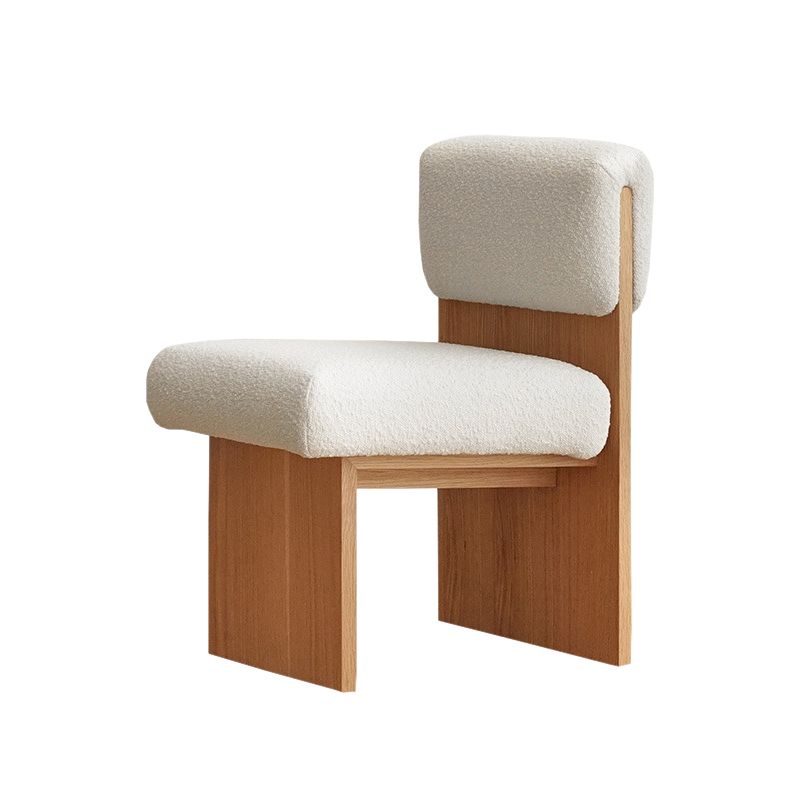 21.25" Wide Armless Chair Solid Wood Frame Chair for Bedroom Clearhalo 'Accent Chairs' 'accent_chairs' 'Chairs & Seating' 'furn' 'furn_accent_chairs' 'Furniture' 'Living Room Furniture' 1200x1200_3ec0ad0e-0433-422e-80be-765ec75ff826