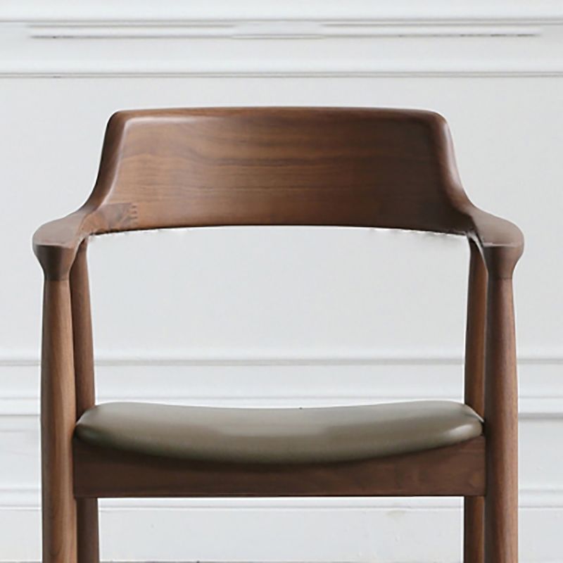 Traditional Style Wood Dining Chair Kitchen Arm Dining Side Chair Clearhalo ' kitchen&dining_furn' 'Dining Chairs' 'Dining Tables & Seating' 'dining_chair' 'furn' 'furn_dining_chair' 'Furniture' 'furniture_dining_chair' 'Kitchen & Dining Furniture' 'kitchen' 1200x1200_3ec129ad-ec7f-406a-8181-ec1a0f59e8f1