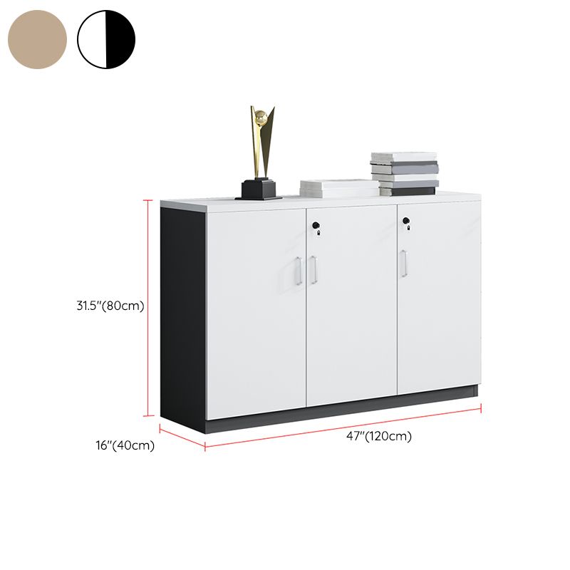 Armadio per archiviazione in stile nordico telaio in legno archiviazione laterale