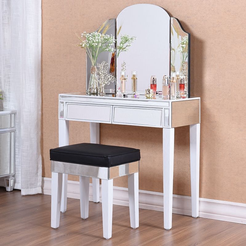 Tavolo da toeletta vanity contemporanei tavolo in legno massiccio scrivania