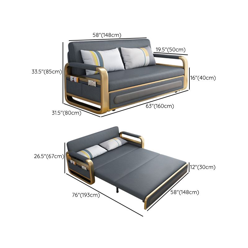 Cuscino posteriore braccia quadrata divano di divano futon in frode in pelle convalida con deposito