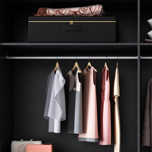 Grey Contemporary Wardrobe Cabinet Wooden Wardrobe Armoire with Drawer