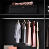 Armario de madera de armarios de armarios contemporáneos con cajón con cajón