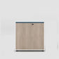 Modern File Cabinet Vertical Wood Color Block File Cabinet with Lock for Home or Office