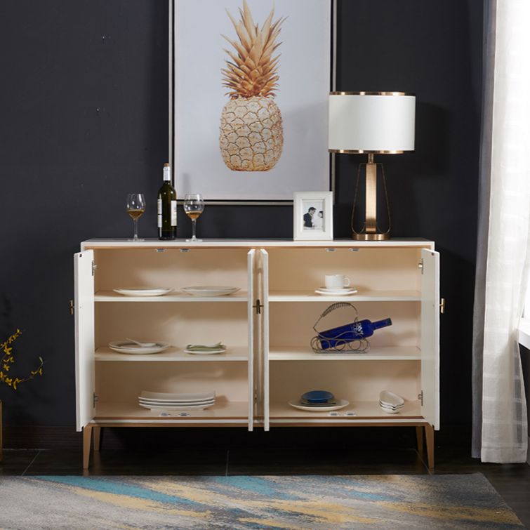 Glam soggiorno per le pranzo server per le scaffalature regolabili