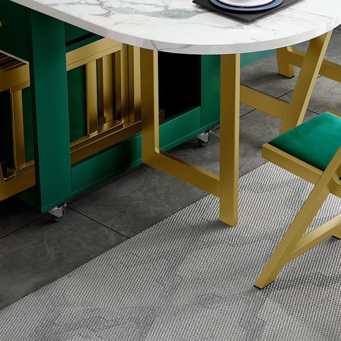 59-inch Oval White Dining Table Simplicity Extendable Table for Dining Room Clearhalo ' dining_table' 'Dining Tables & Seating' 'Dining Tables' 'furn' 'furn_dining_table' 'Furniture' 'furniture_dining_table' 'Kitchen & Dining Furniture' 'kitchen&dining_furn' 'kitchen' 'kitchen_dining_table' 1200x1200_3ed30f2f-40d0-4f8c-9380-38fa2de34b16