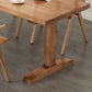 Modern Rectangular Dining Table Solid Wood Dining Table with Double Pedestal Clearhalo 'Dining Tables & Seating' 'Dining Tables' 'dining_table' 'furn' 'furn_dining_table' 'Furniture' 'furniture_dining_table' 'Kitchen & Dining Furniture' 'kitchen' 'kitchen_dining_table' 1200x1200_3ed3fcd7-dce4-4a40-be10-c3738d0f0966