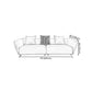 Dark Gray Flared Arm Sectional Contemporary Tight Back Curved Sofa for Living Room Clearhalo 'furn' 'furn_sectionals' 'Furniture' 'furniture_sectionals' 'Living Room Furniture' 'Sectionals' 1200x1200_3ed4f214-31dc-4888-8479-fa3107b0c9cb