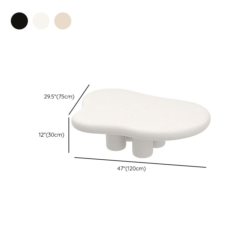 Wood Coffee Cocktail Table Geometric Coffee or End Table with 4 Legs