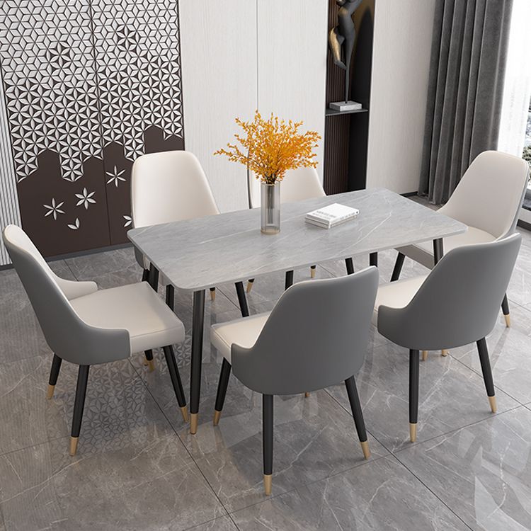 1/4/5/7 Pieces Dining Set Sintered Stone Modern Dining Furniture Set /Separate Items Clearhalo 'Dining Room Sets' 'Dining Tables & Seating' 'dining_room_set' 'furn' 'furn_dining_room_set' 'Furniture' 'furniture_dining_room_set' 'Kitchen & Dining Furniture' 'kitchen&dining_furn' 'kitchen' 1200x1200_3ed697b0-c307-48bf-8b72-a8647e9d0225