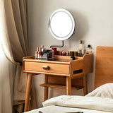 Minimalism Solid Wood Makeup Table Vanity Stool with Drawers and Mirror Clearhalo 'Bedroom Furniture' 'furn' 'furn_makeup_vanities' 'Furniture' 'Makeup Vanities' 'makeup_vanities' 1200x1200_3edbbe45-ea80-4679-8b85-a225609add64