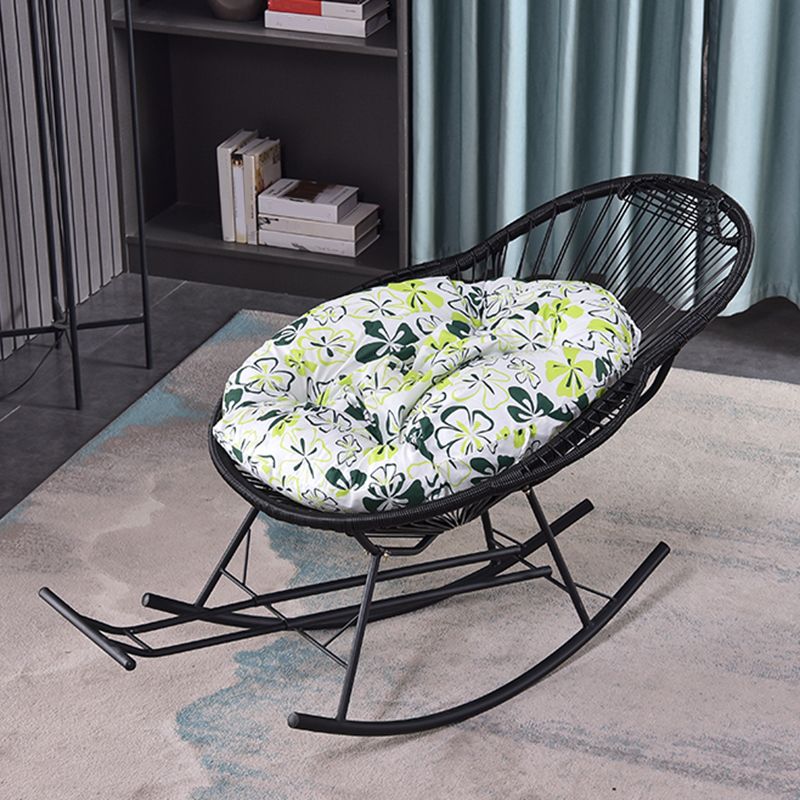 Contemporary Style Rattan Rocking Chair Indoor Rocking Chair Clearhalo 'Chairs & Seating' 'furn' 'furn_rocking_chairs' 'Furniture' 'Living Room Furniture' 'Rocking Chairs' 'rocking_chairs' 1200x1200_3edd0286-27f7-45aa-b63d-f5b3094500b5