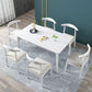 Contemporary Solid Wood Rectangle Shape Dining Table Standard Dining Table with 4 Legs Base Clearhalo ' dining_table' 'Dining Tables & Seating' 'Dining Tables' 'furn' 'furn_dining_table' 'Furniture' 'furniture_dining_table' 'Kitchen & Dining Furniture' 'kitchen&dining_furn' 'kitchen' 'kitchen_dining_table' 1200x1200_3edf1915-735c-464a-890d-3c264a0618df