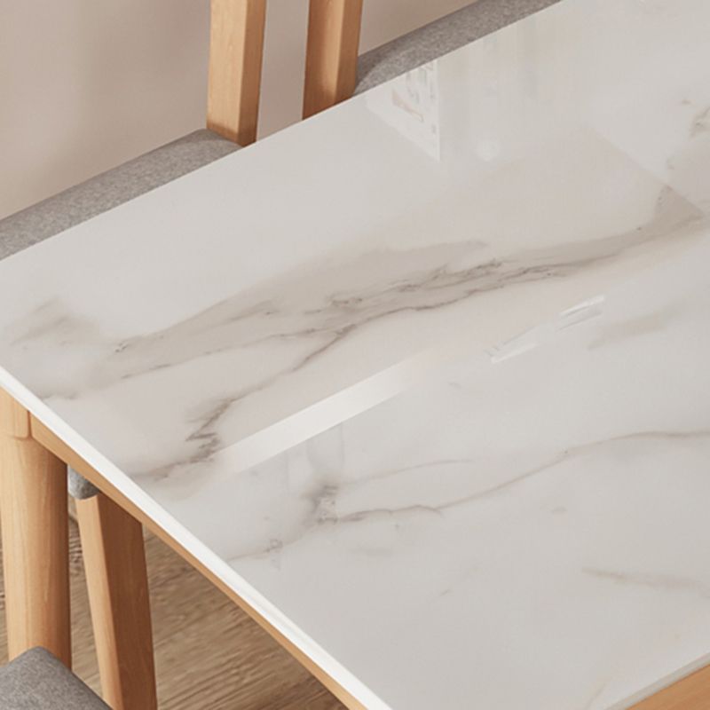 Simplicity Style Dining Site Table Rectangle Furniture for Home Clearhalo 'Dining Tables & Seating' 'Dining Tables' 'dining_table' 'furn' 'furn_dining_table' 'Furniture' 'Kitchen & Dining Furniture' 1200x1200_3ee1e56b-520d-489d-ba01-0f16fa5bcde7