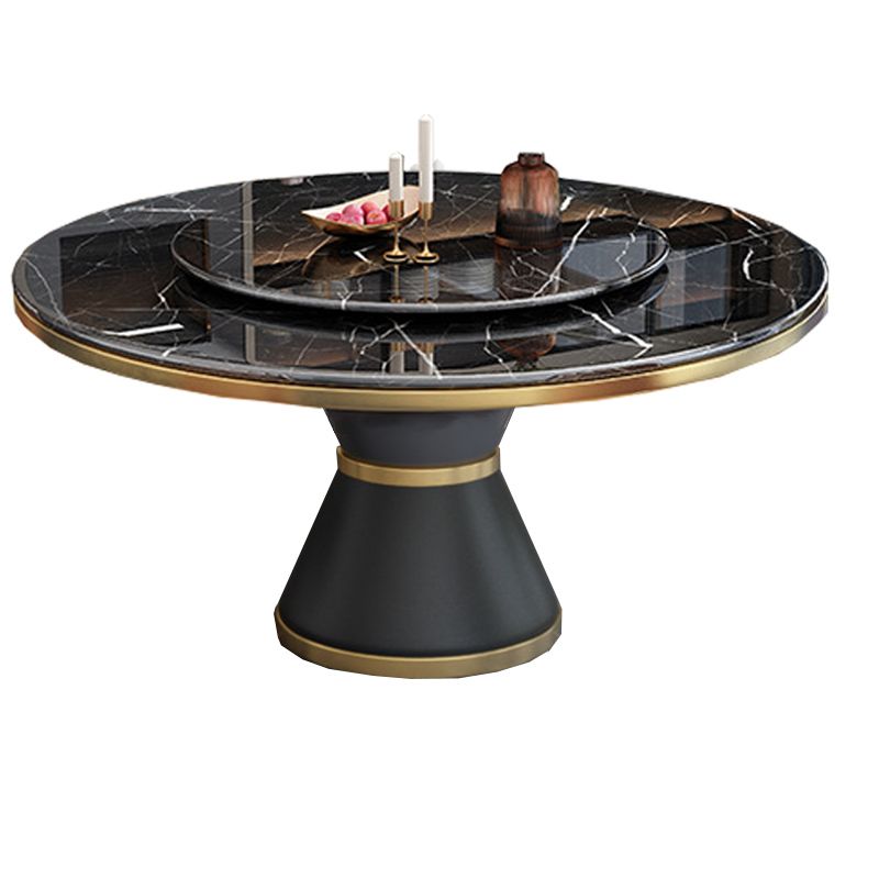 Sintered Stone Dining Room Table Pedestal Dining Table for Dining Room Clearhalo 'Dining Tables & Seating' 'Dining Tables' 'dining_table' 'furn' 'furn_dining_table' 'Furniture' 'Kitchen & Dining Furniture' 1200x1200_3ee2f83e-6268-4327-8d29-d2ccc95e8d55