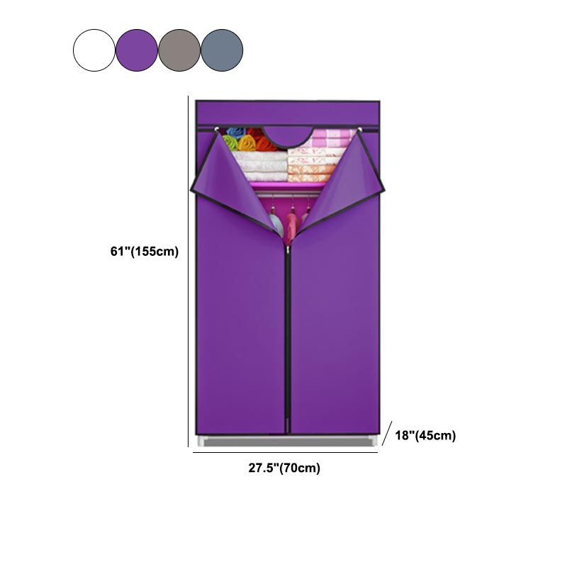 Eigentijdse opbergkast met metalen frame matte afwerking Kast voor slaapkamer