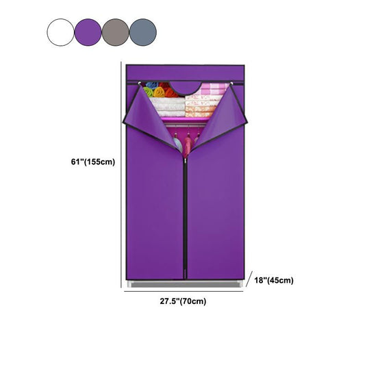 Eigentijdse opbergkast met metalen frame matte afwerking Kast voor slaapkamer