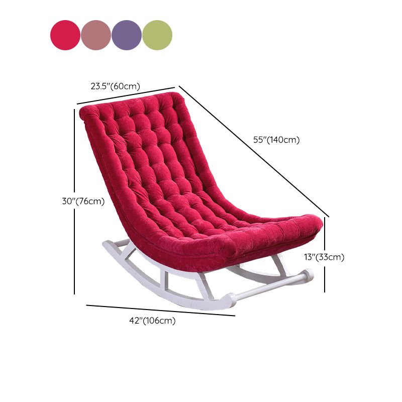 Chaise à bascule chaise à bascule de chaise à chaise à la maison moderne à la maison moderne