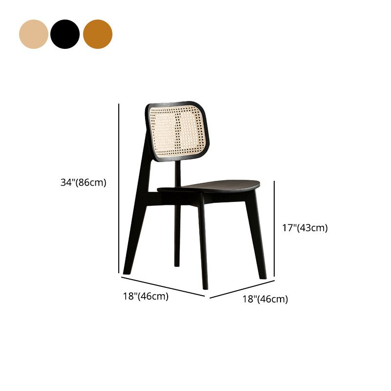 Modern Side Dining Chairs Solid Wood Dining Chairs for Dining Room Clearhalo 'Dining Chairs' 'Dining Tables & Seating' 'dining_chair' 'furn' 'furn_dining_chair' 'Furniture' 'furniture_dining_chair' 'Kitchen & Dining Furniture' 1200x1200_3ee530dc-228b-467e-b723-fef34f061313