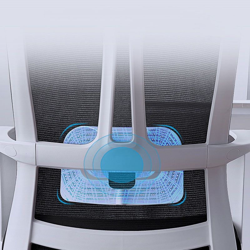 Modern Fixed Arms Desk Chair High-back Office Ergonomic Chair Clearhalo 'furn' 'furn_office_chair' 'Furniture' 'Office Chairs' 'Office Furniture' 'office_chair' 1200x1200_3ee55bd7-59fe-49d1-a2ec-b259cf98984f