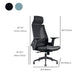 Modern Desk Chair Mesh Conference Chair in Black/Blue High-Back Chair with Wheels Clearhalo 'furn' 'furn_office_chair' 'Furniture' 'Office Chairs' 'Office Furniture' 'office_chair' 1200x1200_3ee6174e-1629-4bf4-850c-3941a97d072e