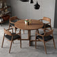 Kitchen Dinner Table Dining Room Round Wood Top Dining Table Clearhalo 'Dining Tables & Seating' 'Dining Tables' 'dining_table' 'furn' 'furn_dining_table' 'Furniture' 'Kitchen & Dining Furniture' 1200x1200_3ee6bbdf-0aae-423e-b279-59b414559986