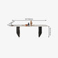 Metal Traditional Luxury Rectangle Table Sintered Stone Top Indoor Table for Home Clearhalo ' dining_table' 'Dining Tables & Seating' 'Dining Tables' 'furn' 'furn_dining_table' 'Furniture' 'furniture_dining_table' 'Kitchen & Dining Furniture' 'kitchen&dining_furn' 'kitchen' 'kitchen_dining_table' 1200x1200_3ee91683-13a3-4645-9921-70029a6c5f48