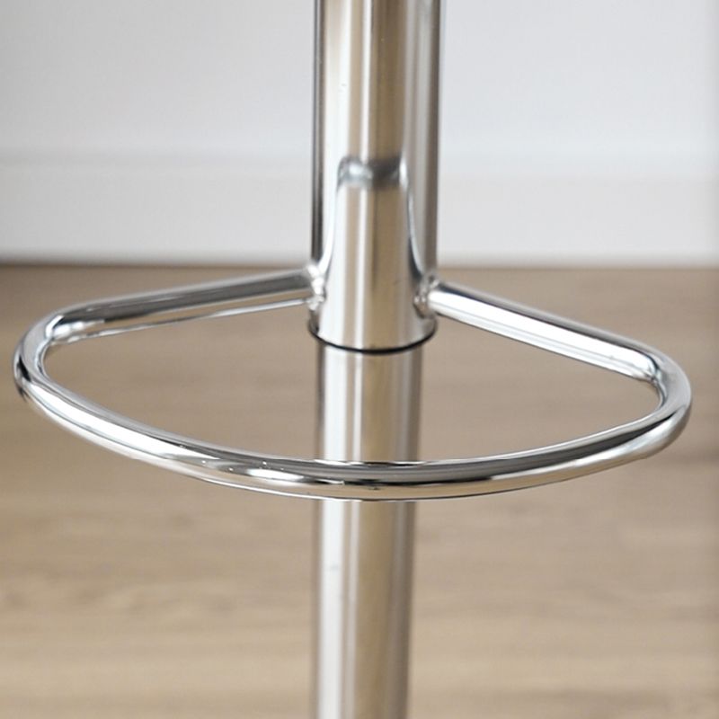 Scandinavian Adjustable Height Counter Stools Metal Leather Swivel Low Back Bar Stools Clearhalo 'Bar Furniture' 'Bar Stools' 'bar_stools' 'furn' 'furn_bar_stools' 'furniture_bar_stools' 'Kitchen & Dining Furniture' 'kitchen&dining_furn' 'kitchen' 'kitchen_furn' Furniture' 1200x1200_3ee9fa8b-aa3f-4d75-836f-ae39ec20121d