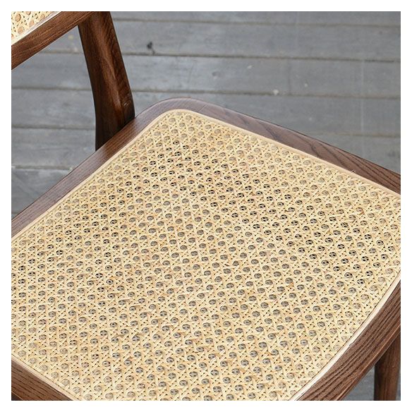 Indoor Armless Dining Chairs Rattan Side Chairs with Wood Legs (Set of 2) Clearhalo ' kitchen&dining_furn' 'Dining Chairs' 'Dining Tables & Seating' 'dining_chair' 'furn' 'furn_dining_chair' 'Furniture' 'furniture_dining_chair' 'Kitchen & Dining Furniture' 'kitchen' 1200x1200_3eea11e6-9e1d-4e3e-8b71-c4a6898772c4