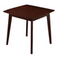Square Industrial Dining Table Wood Color Fixed Table with Rubberwood Solid Wood Clearhalo ' dining_table' 'Dining Tables & Seating' 'Dining Tables' 'furn' 'furn_dining_table' 'Furniture' 'furniture_dining_table' 'Kitchen & Dining Furniture' 'kitchen&dining_furn' 'kitchen' 'kitchen_dining_table' 1200x1200_3eec1462-1ba8-42d0-ad6b-c74aaa0bdd01