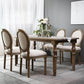 Cottage Style Solid Wood Dining Set with Traditional Height Table and 4 Legs Base Clearhalo 'Dining Room Sets' 'Dining Tables & Seating' 'dining_room_set' 'furn' 'furn_dining_room_set' 'Furniture' 'furniture_dining_room_set' 'Kitchen & Dining Furniture' 'kitchen&dining_furn' 'kitchen' 1200x1200_3ef4f86c-c16c-437c-976d-9cb4ade66e57