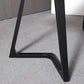 Black Rectangular Office Desk with Black Metal Base Modern Desk Clearhalo 'furn' 'furn_office_desk' 'Furniture' 'Office Desks' 'Office Furniture' 'office_desk' 1200x1200_3ef6d183-c50c-4db2-bd38-fb4dfdf018b0