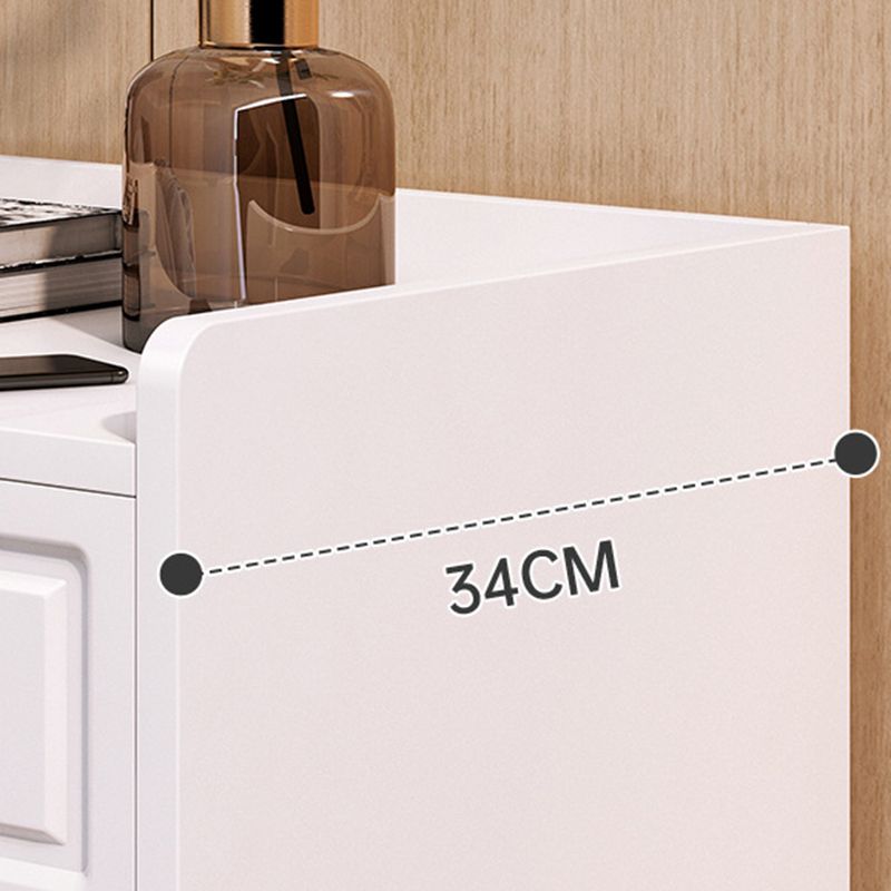 Cajón de la mesa de acento contemporáneo Cajón de almacenamiento de la cama de la cama de la cama