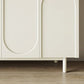 Sideboard di rettangolo moderno Rettangolo Sideboard di archiviazione in legno con porta