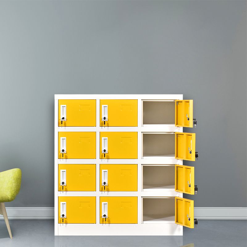 Armario de metal de vestuario de estilo moderno para el hogar, 35.43 "D x 16.54" W x 39.37 "H