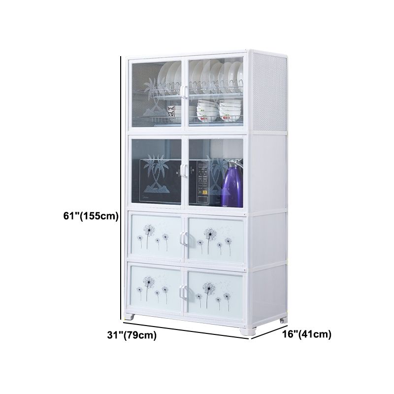 Server in vetro a buffet temperato soggiorno telaio in alluminio moderno server da cucina in stile moderno