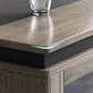 Modern Rectangle Wood Dining Table Extendable for Small Spaces