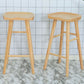 Tabouret en bois contemporain Rectangle Rectangle Soutr comptoir tabouret en finition mate