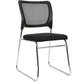 22" Wide Contemporary Desk Chair Breathable Air Grid Armless Office Chair