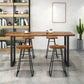 Restaurant Rectangle Wood Top Counter Table Industrial Style Bar Table Clearhalo 'Bar Furniture' 'Bar Tables' 'bar_tables' 'furn' 'furn_bar_tables' 'Furniture' 'furniture_bar_tables' 'Kitchen & Dining Furniture' 1200x1200_3f0aa9c3-b03d-4e58-81a2-8069b4f59d11