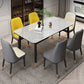Traditional Luxury Dining Table Sintered Stone Table with 4 Black Legs for Dining Room Clearhalo ' dining_table' 'Dining Tables & Seating' 'Dining Tables' 'furn' 'furn_dining_table' 'Furniture' 'furniture_dining_table' 'Kitchen & Dining Furniture' 'kitchen&dining_furn' 'kitchen' 'kitchen_dining_table' 1200x1200_3f0b597f-7803-4ce5-b623-933c3de15cb7