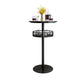 1/2/3 stuk marmeren bar pubtafel set matte afwerking glam bark ontlasting en tafelset