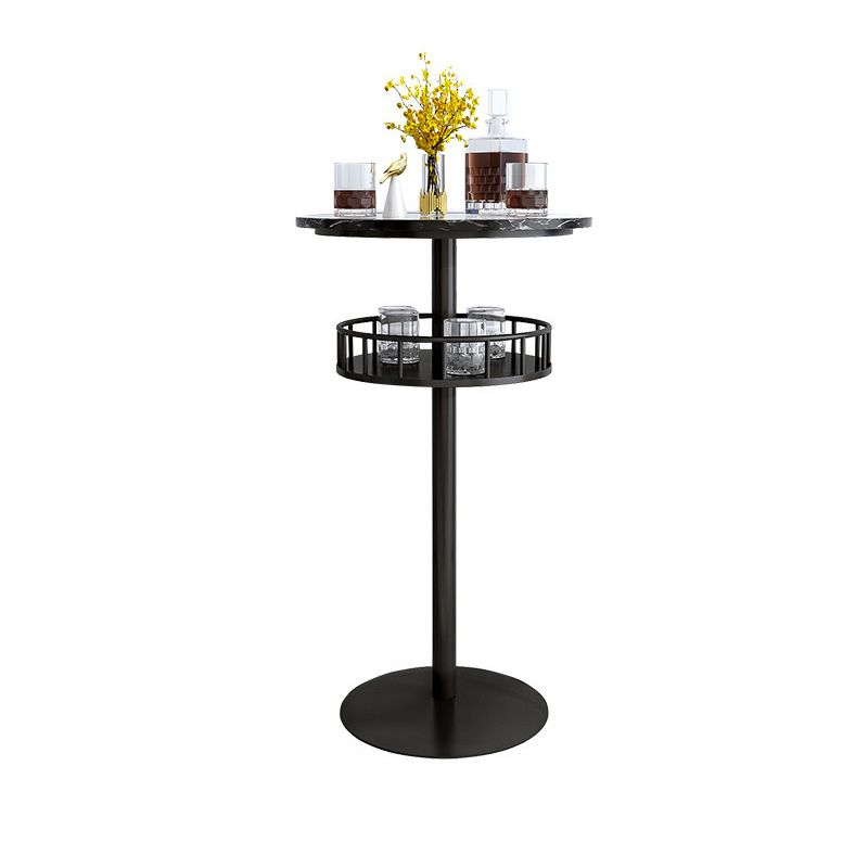 1/2/3 stuk marmeren bar pubtafel set matte afwerking glam bark ontlasting en tafelset