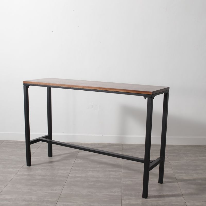 Set di tavoli da bar di lusso tradizionale 1/2/3 pezzi con una base nera