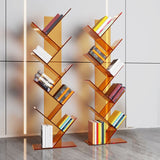 コンテンポラリースタイルオープンバックブックシェルフ標準のアクリル本棚