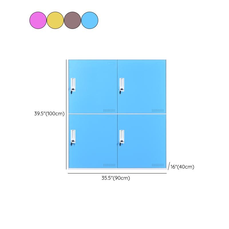 Modern Non-Hanging Armoire with Hinged Doors Matte Finish Storage Cabinet Clearhalo 'Armoires & Wardrobes' 'armoires_wardrobes' 'Bedroom Furniture' 'furn' 'furn_armoires_wardrobes' 'Furniture' 1200x1200_3f110d87-1802-4222-894f-961ce5c9ed3e