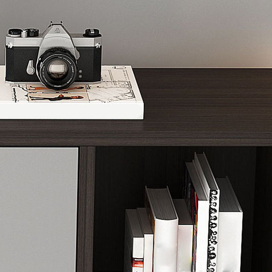 Contemporary Glam Storage Chest Wooden Chest with Soft-Close Drawers